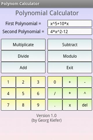 多項式計算器臨