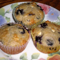 Blueberry White Chip Muffins