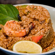 Sesame Shrimp With Fried Rice