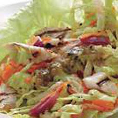 Grilled Fish-and-Slaw 