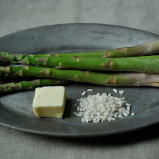 Browned Butter Asparagus Risotto