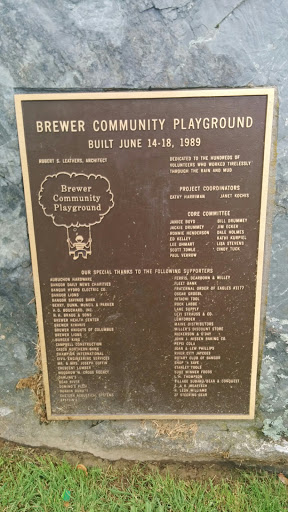 Brewer Community Playground Dedication