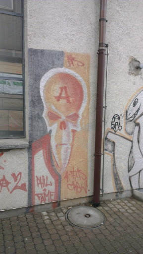 Graffiti on Kupferschmiede