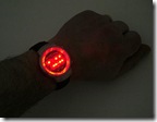 led binary watch-in dark Dark room