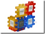 Puzzle Photo Frame With Clock 3