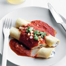 Bean and Cheese Enchiladas
