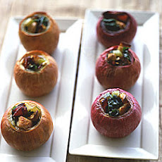 Roasted Stuffed Onions
