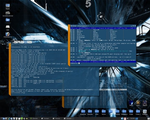 Die hard 4.0 ubuntu theme screenshot