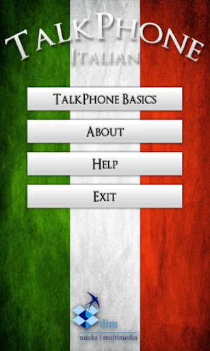 TalkPhone Italian Basics