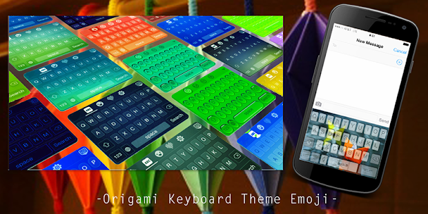 How to install Origami Keyboard Theme Emoji 1.4 apk for android