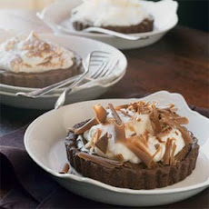 Chocolate-Banana Cream Tartlets