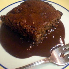 Hot Fudge Brownie Cake