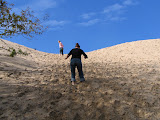 Mt Baldy... a sand dune mountain (Lake Michigan on the other side)