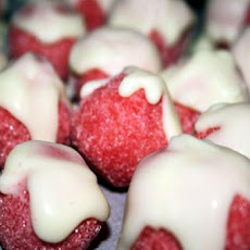 Strawberries and Cream Truffles