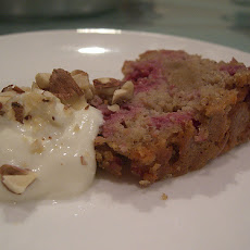 Raspberry Hazelnut Cake
