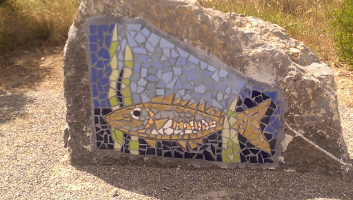 Saw Fish Mosaic