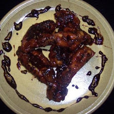 Garlic Chicken wings in Coke