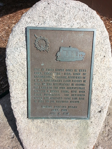 Site Of First House In West Ames