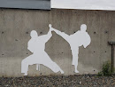 Karate Men Fighting