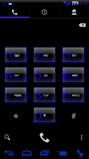 【免費個人化App】NateModz Blue CM10 Theme-APP點子