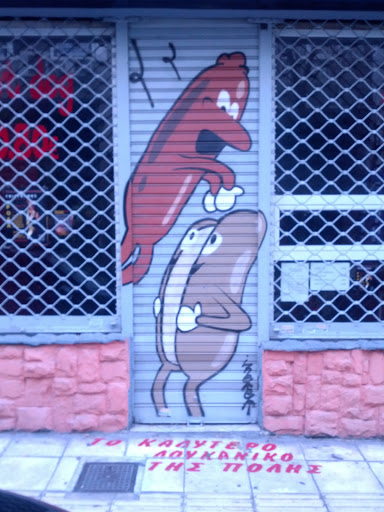 Hot Dog Graffiti