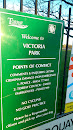 Victoria Park Sign 