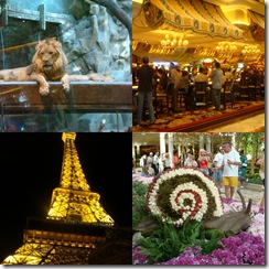 MGM, Bellagio, Paris in Vegas