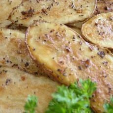 Easy Roasted Potato Crisps