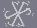 Thumbnail of the map 'Wreath of Barbs'