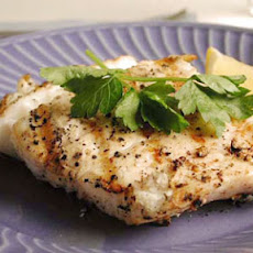 Peppered Halibut Steaks