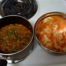 Shrimp with Tomatoes and Feta Cheese