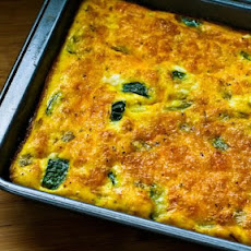 Zucchini and Green Chile Breakfast Casserole