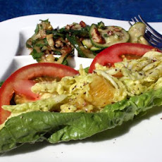 Orange Slaw Wraps (Raw Vegan)