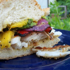 Grilled Halibut Sandwich