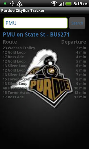 Purdue CityBus Tracker