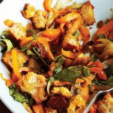 Yellow Bell Pepper Panzanella from 'Family Table'
