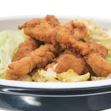Fried Chicken with Dipping Sauces: Cotolitta di Pollo con Salse