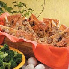 Mushroom Bread Wedges