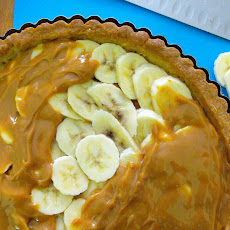 Banana&caramel Tart With Coconut Whipped Cream
