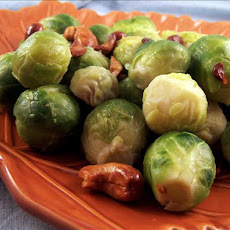 Brussels Sprouts With Cashews for 2