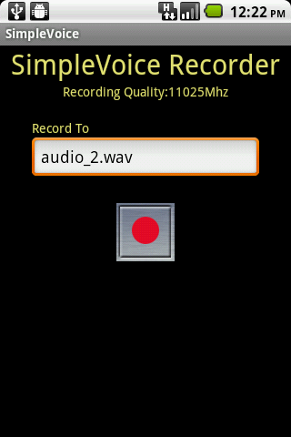 SimpleVoice Audio Recorder