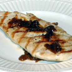 Grilled Chicken With Bourbon Peach Butter