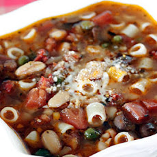 Pasta Puttanesca Soup