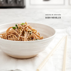 Sesame & Shiitake Soba Noodles