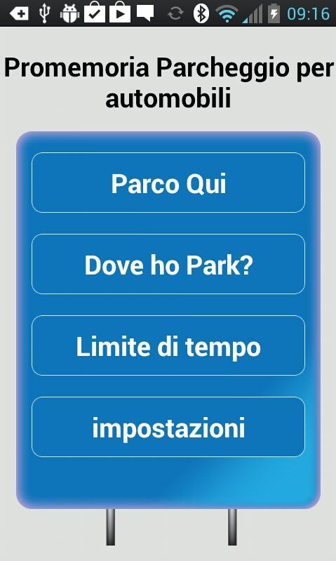 Android application Auto Parking Reminder Pro screenshort