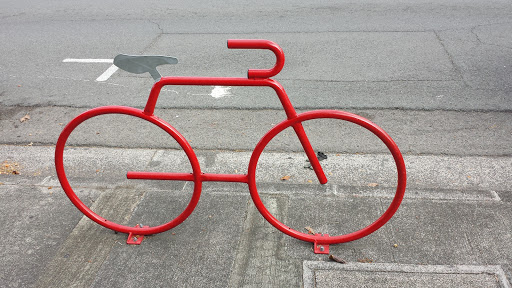 Bike Lock in Red