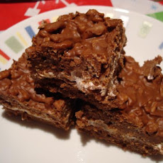 Chocolate Marshmallow Cream Bars