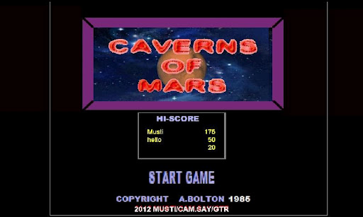 Caverns of Mars