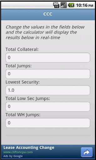 Courier Contract Calculator