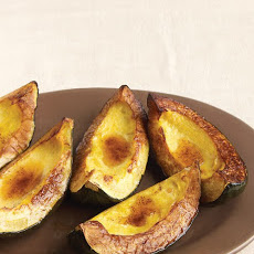 Roasted Acorn Squash with Cinnamon Butter